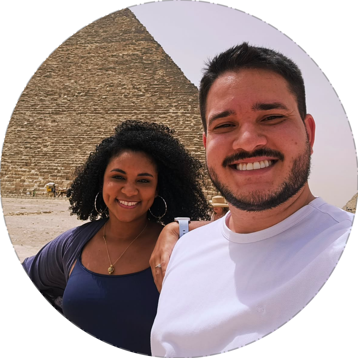 Casal fundador da King's Cross Viagens